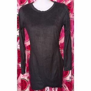 🩶 Y2K Hustler Hollywood Long Sleeve Dress